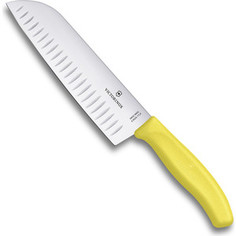 Нож сантоку 17 см Victorinox Swiss Classic желтый (6.8526.17L8B)