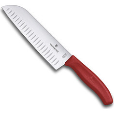 Нож сантоку 17 см Victorinox Swiss Classic красный (6.8521.17G)