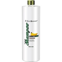 Шампунь Iv San Bernard Traditional Line Plus Shampoo Banana Medium Coat SLS Free для шерсти средней длины у животных 1 л