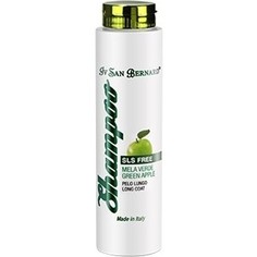 Шампунь Iv San Bernard Traditional Line Plus Shampoo Green Apple Long Coat SLS Free для длинной шерсти животных 300 мл