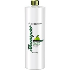 Шампунь Iv San Bernard Traditional Line Plus Shampoo Green Apple Long Coat SLS Free для длинной шерсти животных 500 мл
