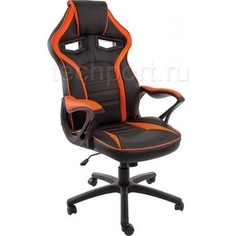 Компьютерное кресло Woodville Monza черное/оранжевое