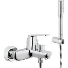 Смеситель для ванны Grohe Eurosmart cosmopolitan с душевым гарнитуром euphoria cosmopolitan (32832000)
