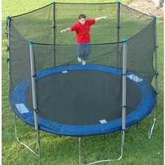 Батут с сеткой DFC Trampoline Fitness 14FT-TR-E