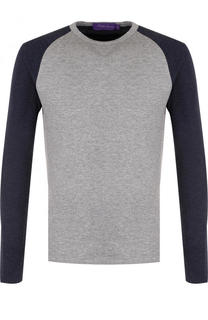 Джемпер с контрастными рукавами Ralph Lauren