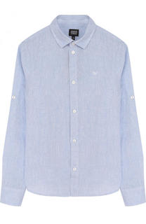 Льняная рубашка Armani Junior