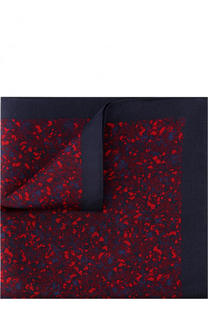 Шелковый платок с принтом HUGO