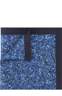 Шелковый платок с принтом HUGO