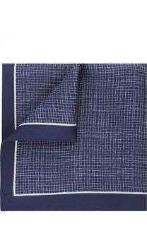 Шелковый платок с принтом HUGO