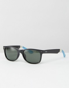 Солнцезащитные очки в квадратной оправе Toms Beachmaster - Черный