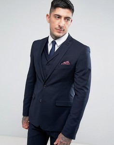 Супероблегающий пиджак Rudie - Темно-синий