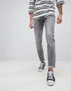 Серые суперузкие джинсы G-Star 3301 - Серый