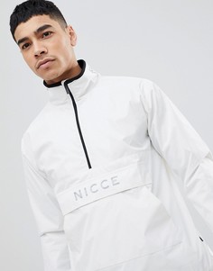 Белая куртка со светоотражающим логотипом Nicce London - Белый