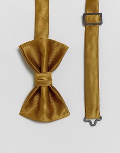 Фактурный галстук-бабочка ASOS - Желтый