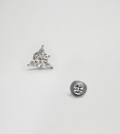 Серебряные серьги-гвоздики Kingsley Ryan - набор из 2 предметов - Серебряный