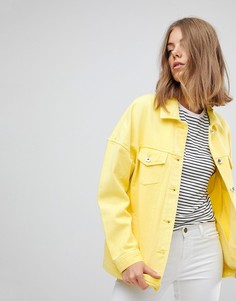 Окрашенная джинсовая куртка Vero Moda - Желтый