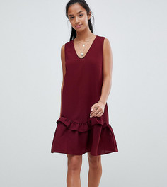 Платье без рукавов с оборкой Vero Moda Petite - Красный
