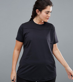 Свободная футболка ASOS 4505 CURVE - Черный