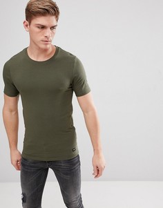 Облегающая футболка Only & Sons - Зеленый