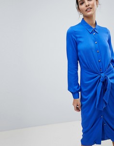 Платье-рубашка Closet - Синий