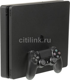 Игровая консоль SONY PlayStation 4 Slim с 1 ТБ памяти, игрой FIFA 18 и 14-дневной подпиской PlayStation Plus, CUH-2108B, черный