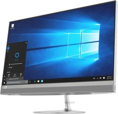 Моноблок LENOVO IdeaCentre 520-24IKL, Intel Core i5 7400T, 8Гб, 1000Гб, AMD Radeon 530 - 2048 Мб, DVD-RW, Windows 10, серебристый [f0d1006lrk]