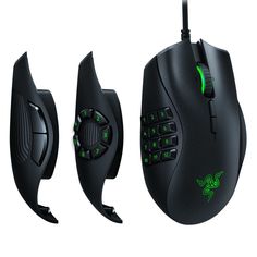 Мышь RAZER Naga Trinity оптическая проводная USB, черный [rz01-02410100-r3m1]