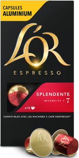 Капсулы BOSCH LOR Espresso Splendente, для кофемашин капсульного типа, 10 шт [4028409]