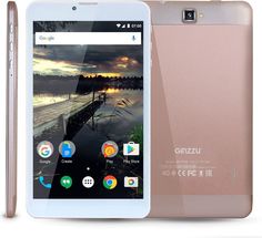 Планшет GINZZU GT-7115, 1GB, 8GB, 3G, 4G, Android 7.0 розовый [00-00001102]