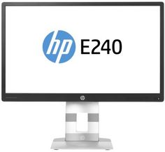 Монитор ЖК HP EliteDisplay E240 23.8&quot;, черный и серебристый [m1n99aa]