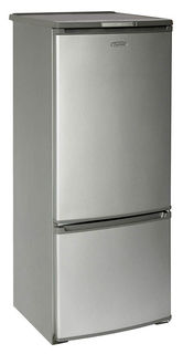 Холодильник БИРЮСА M151, двухкамерный, серый металлик [б-m151]