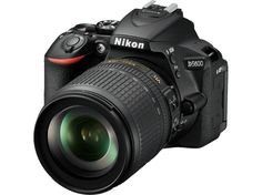 Зеркальный фотоаппарат NIKON D5600 kit ( 18-105 VR AF-S f/3.5-5.6G), черный