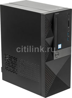 Компьютер DELL Vostro 3667, Intel Core i3 6100, DDR4 4Гб, 1000Гб, NVIDIA GeForce GT710 - 2048 Мб, CR, Linux, черный [3667-0772]