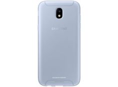 Чехол (клип-кейс) SAMSUNG Jelly Cover, для Samsung Galaxy J7 (2017), голубой [ef-aj730tlegru]