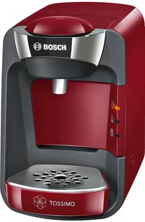 Капсульная кофеварка BOSCH Tassimo TAS3203, 1300Вт, цвет: красный