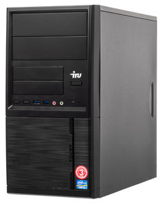 Компьютер IRU Office 510, Intel Core i5 7400, DDR4 8Гб, 1Тб, Intel HD Graphics 630, Windows 10 Professional, черный [485591]