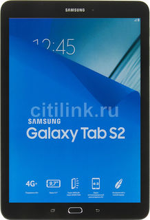 Планшет SAMSUNG Galaxy Tab S2 SM-T819, 3Гб, 32GB, 3G, 4G, Android 6.0 черный [sm-t819nzkeser-wg]