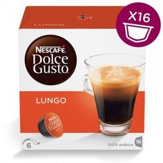Капсулы KRUPS NESCAFE Dolce Gusto CaffeLungo, для кофемашин капсульного типа, 16 шт [5219842]