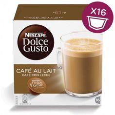 Капсулы KRUPS NESCAFE Dolce Gusto CafeAuLait, для кофемашин капсульного типа, 16 шт [12148061]