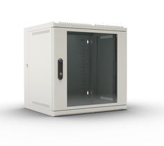 Шкаф коммутационный ЦМО (ШРН-3С-12.500) 12U 600x520мм пер.дв.стекл 50кг серый