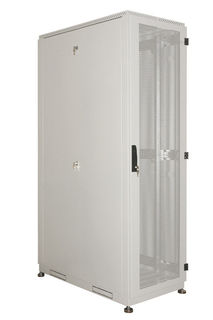 Шкаф серверный ЦМО (ШТК-С-42.6.10-44АА) 42U 600x1050мм пер.дв.перфор. 2 бок.пан. 1000кг серый