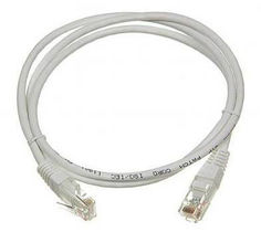 Кабель Патч-корд LANMASTER вилка RJ-45, вилка RJ-45, кат.6, ПВХ, 1м, серый [twt-45-45-1.0/6-gy]