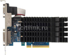 Видеокарта ASUS nVidia GeForce GT 730 , GT730-SL-1GD3-BRK, 1Гб, DDR3, Ret