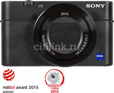 Цифровой фотоаппарат SONY Cyber-shot DSC-RX100M3, черный