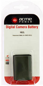 Аккумулятор для фотоаппарата AcmePower AP NB-2L для G9/ 350D/ 400D