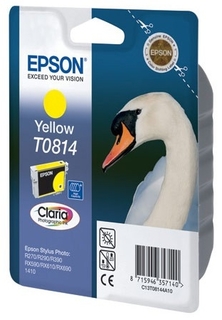 Картридж для принтера Epson T0814 (желтый)