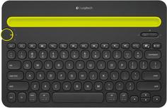 Клавиатура Logitech Bluetooth Multi-Device K480 (черный)
