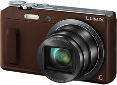 Цифровой фотоаппарат Panasonic Lumix DMC-TZ57 (коричневый)