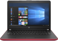 Ноутбук HP 14-bs015ur (красный)