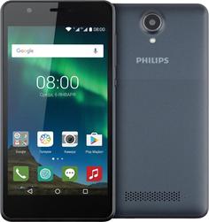 Мобильный телефон Philips S318 (темно-серый)